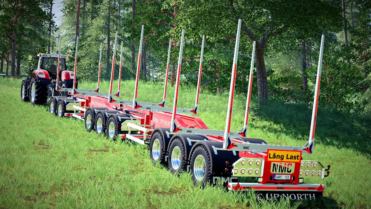 NMC wood trailers