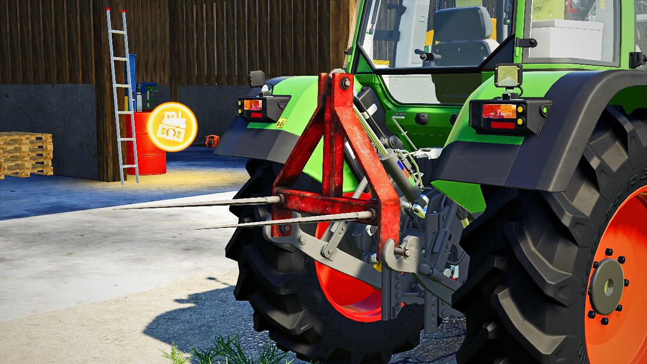 Old bales pick