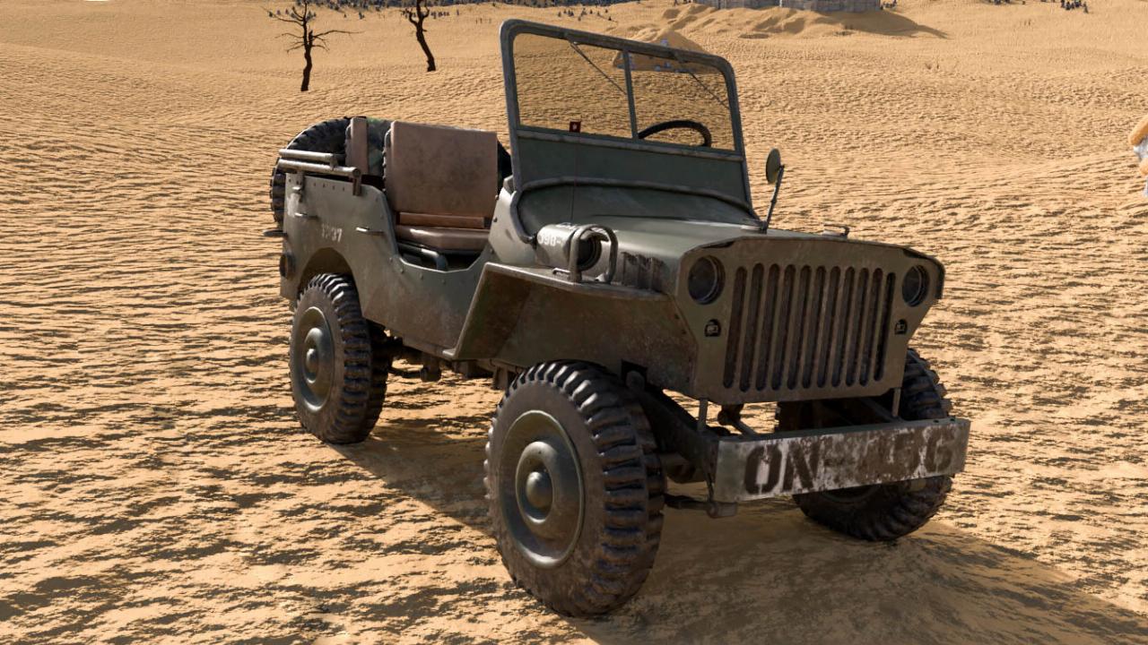 Old Willys Jeep