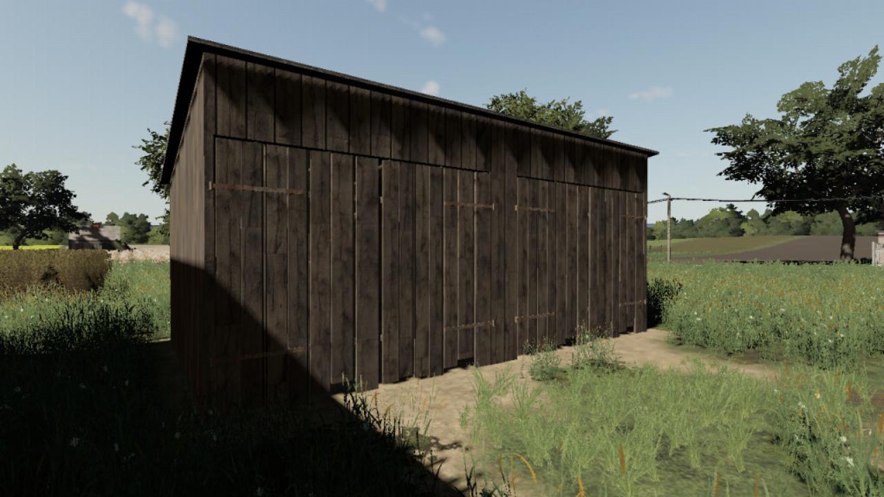 Old Wooden Garage