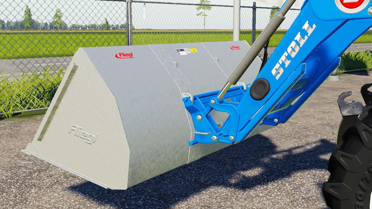 Pack Fliegl shovel