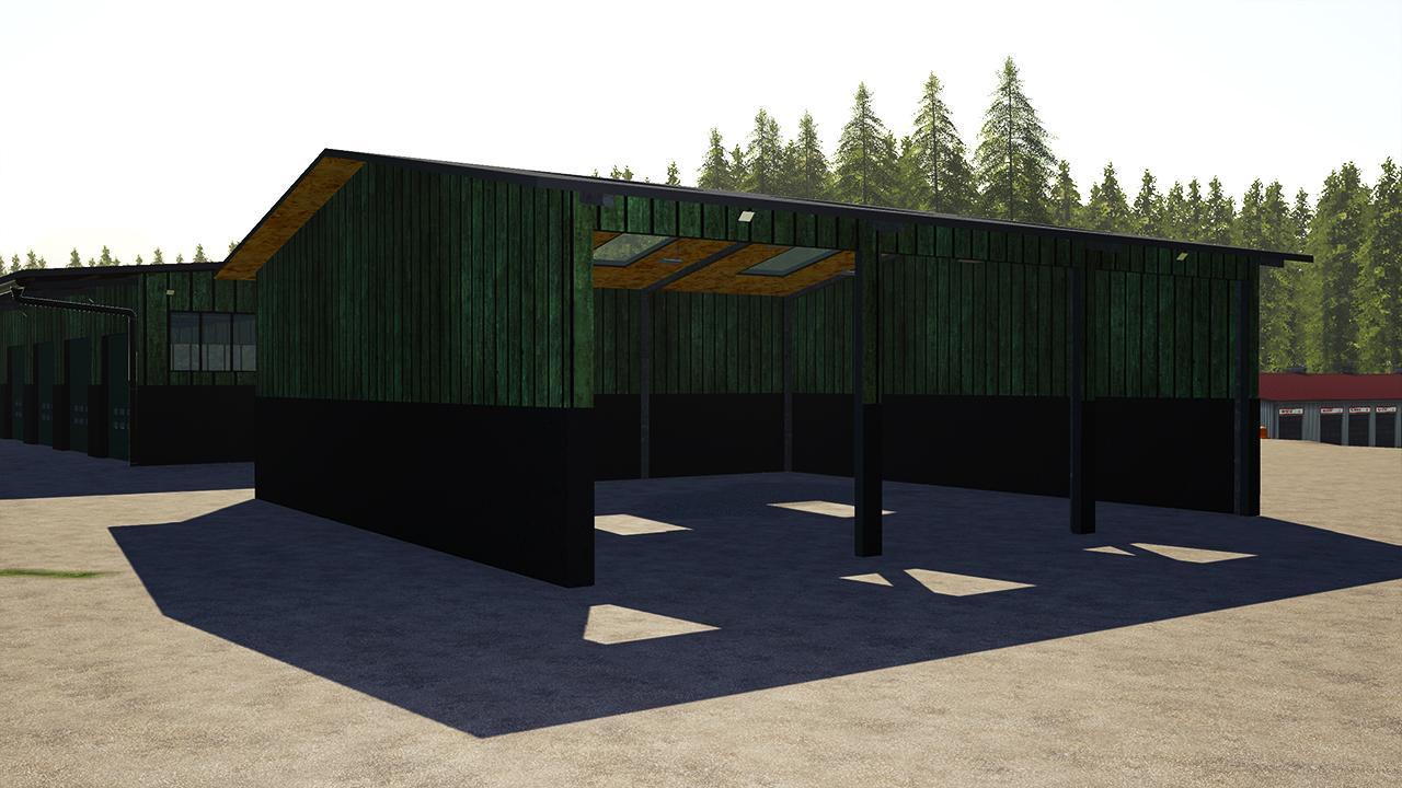 Pack Hangars en bois