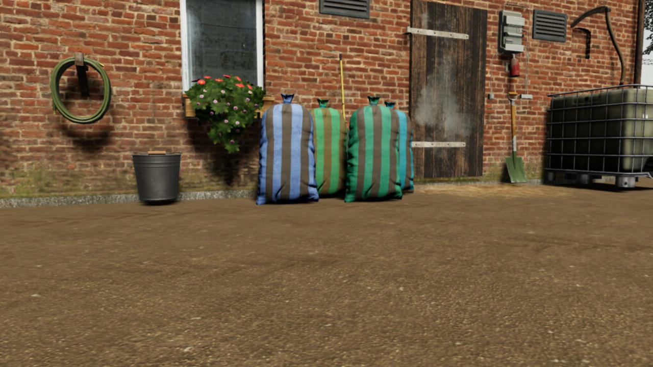 Pallet With Used Sacks