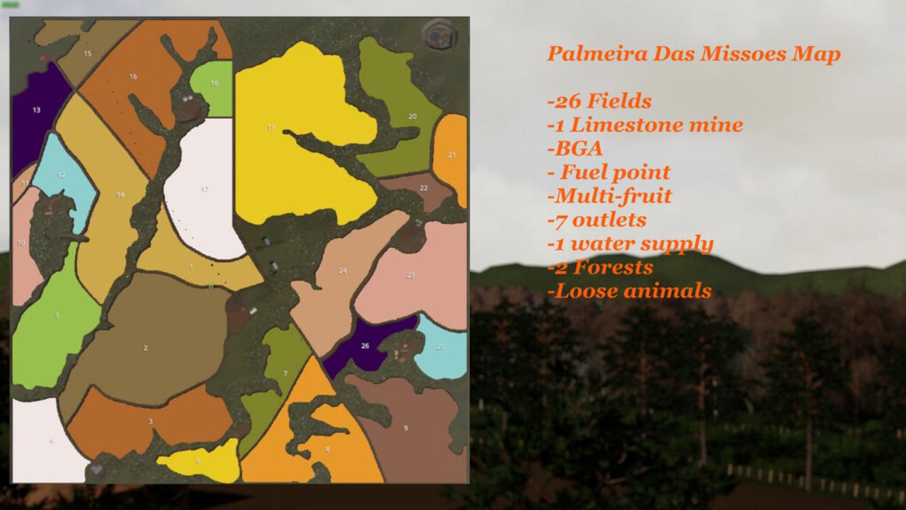 Palmeira Das Missoes Map