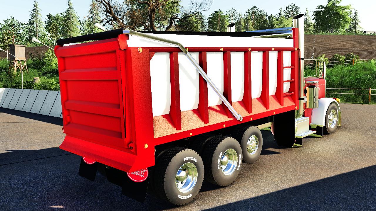 Peterbilt 379 dump truck