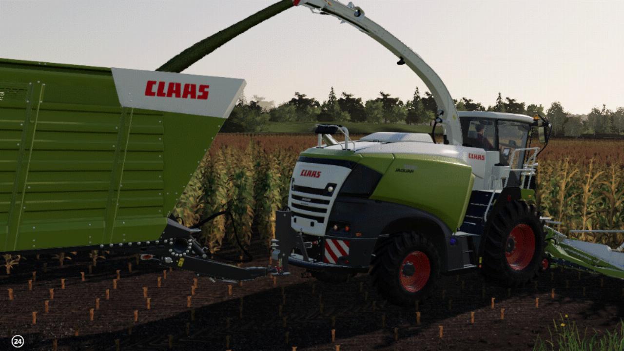 Attelage de ramassage pour fourrière Claas Jaguar