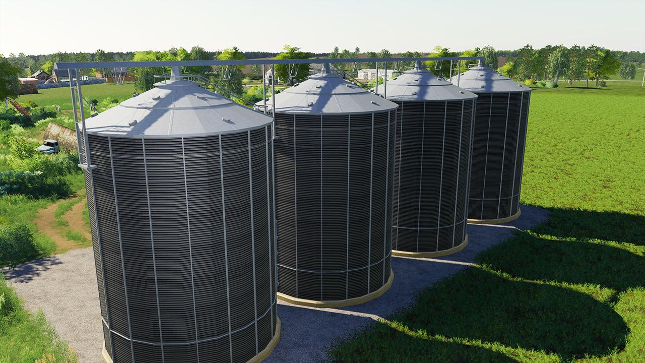 Silo De Ferme Plaçable