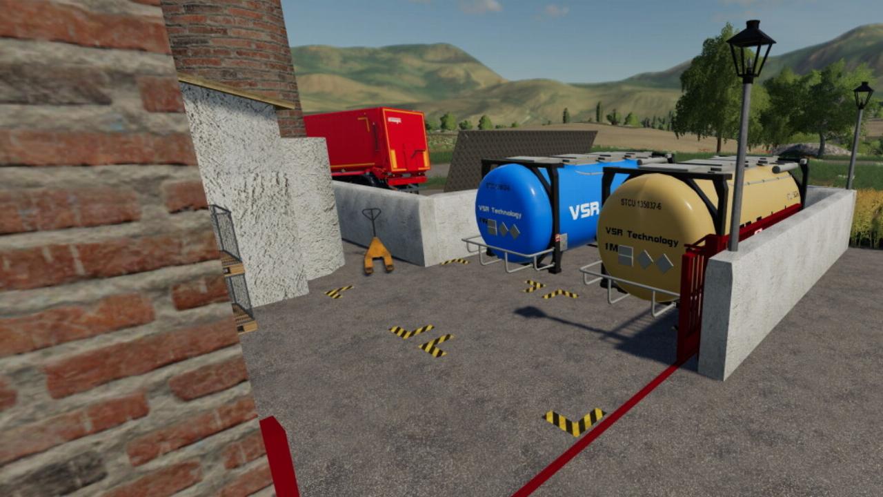 Pack de granulés d'usines à placer