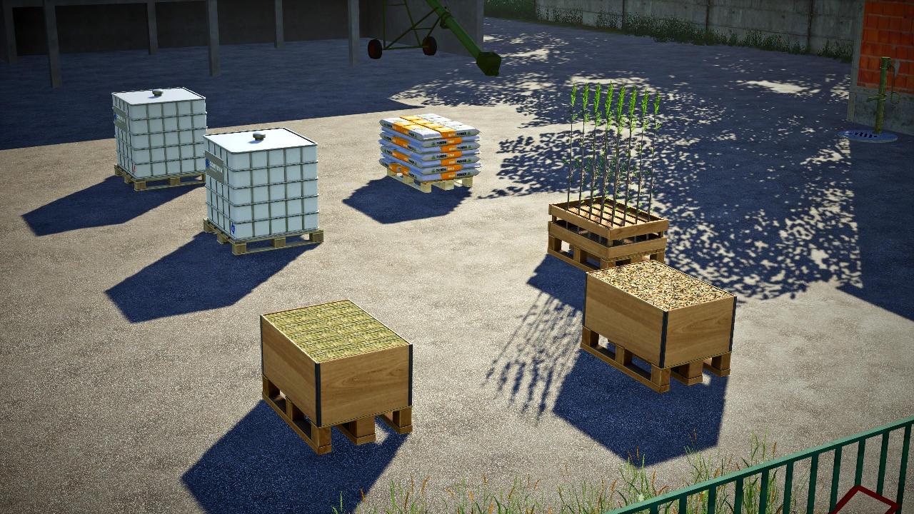 Placeable Pallets