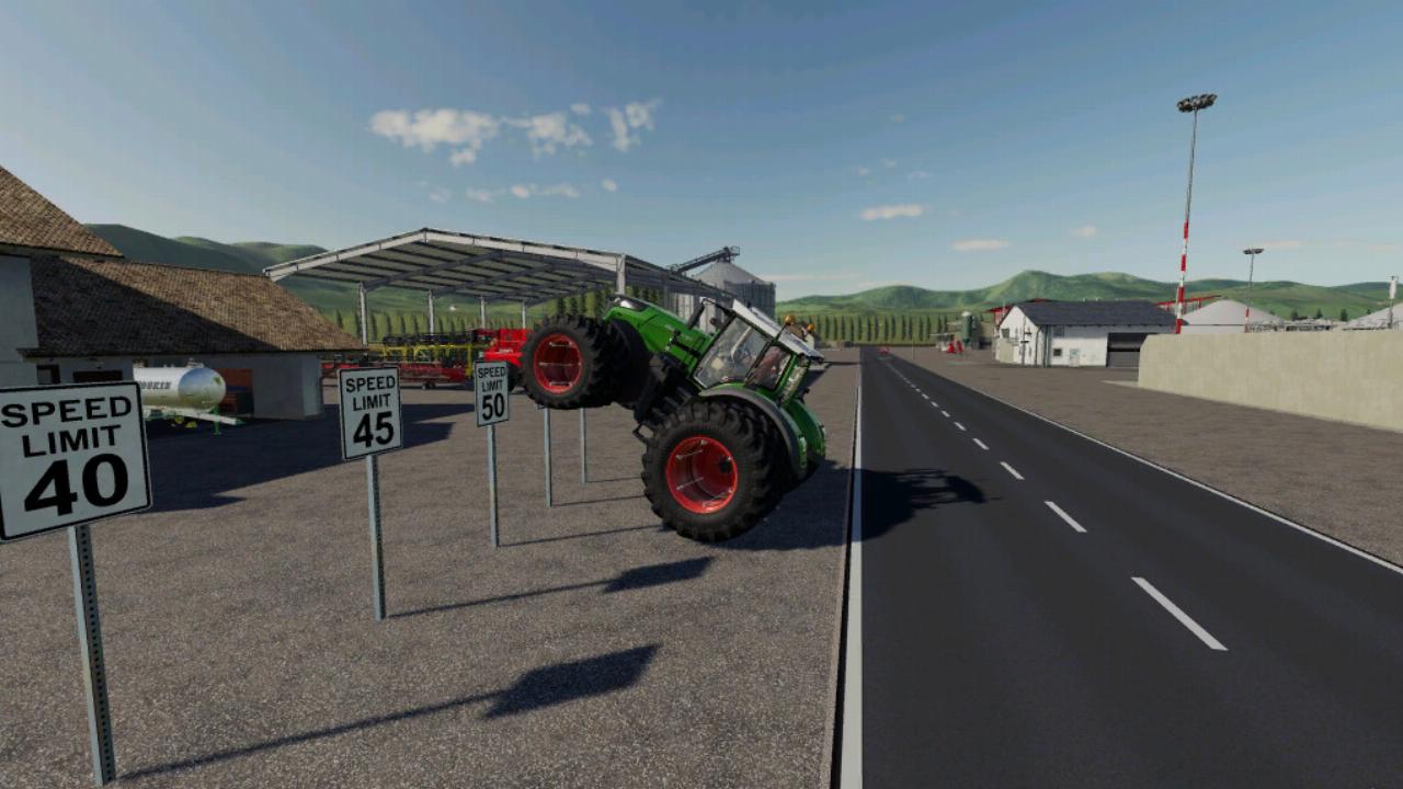 Placeable US Speed Limit Signs