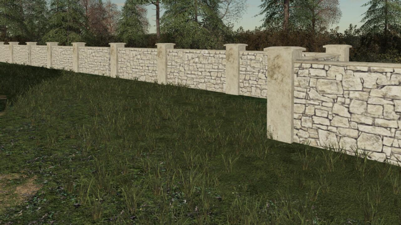 Murs avec portail plaçable