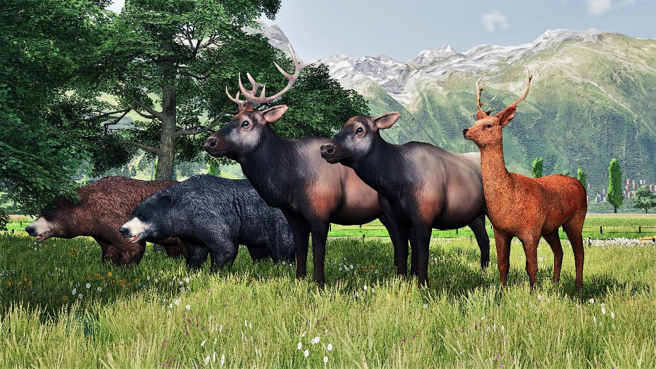 Placeable wild animals