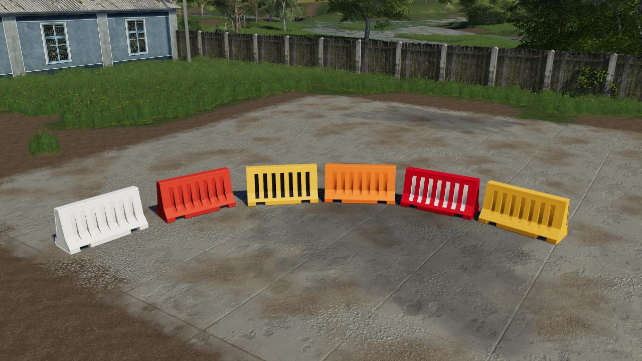 Plastic Road Barrier