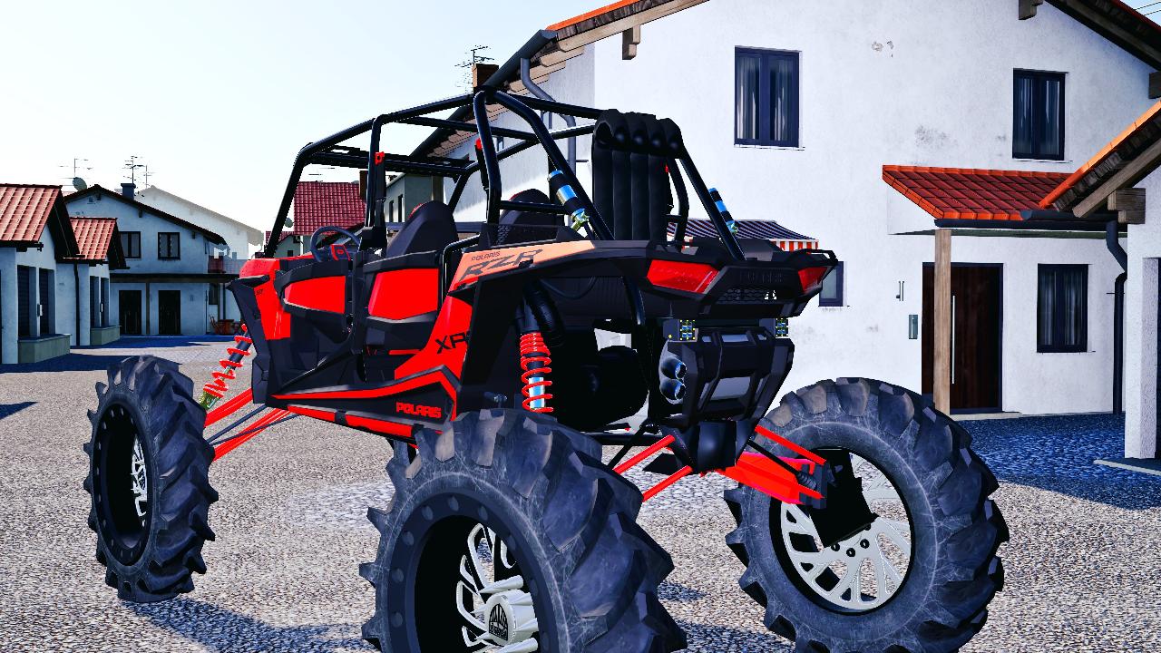 Polaris RZR 4 lifted