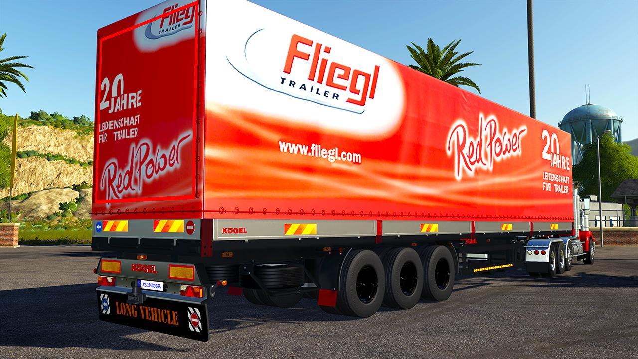 RED POWER Fliegl AUTOLOAD