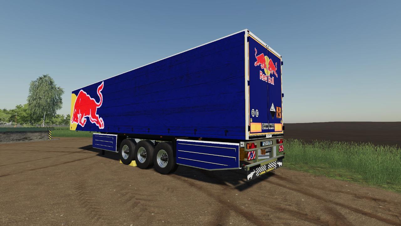 Remoque "SCHMITZ CARGO / RED BULL"