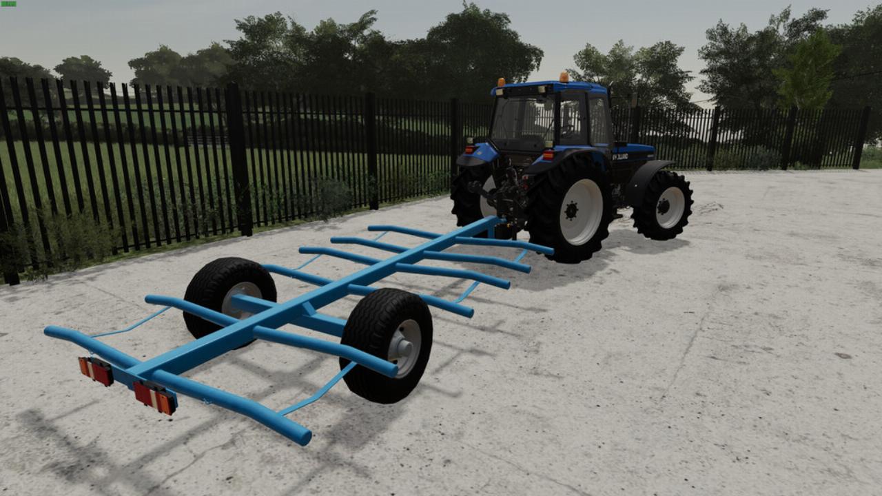 Round Bale Trailer