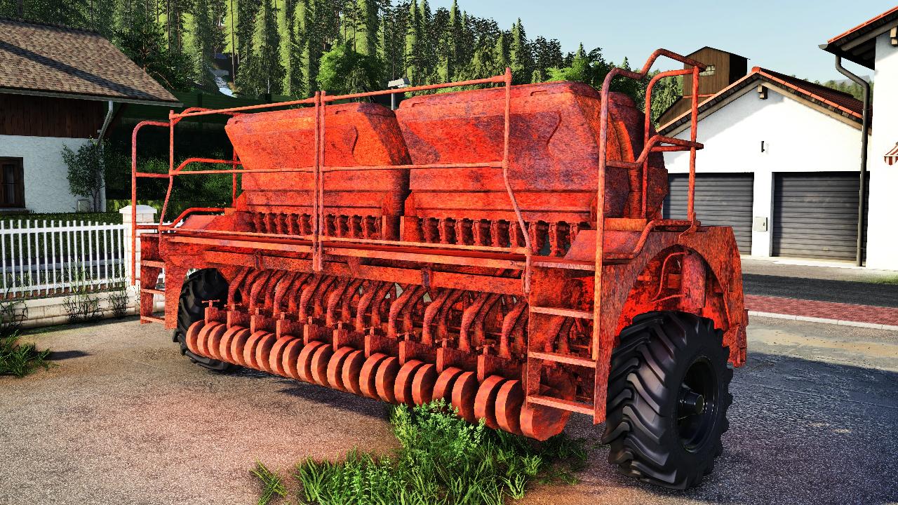 Rusty seed drill