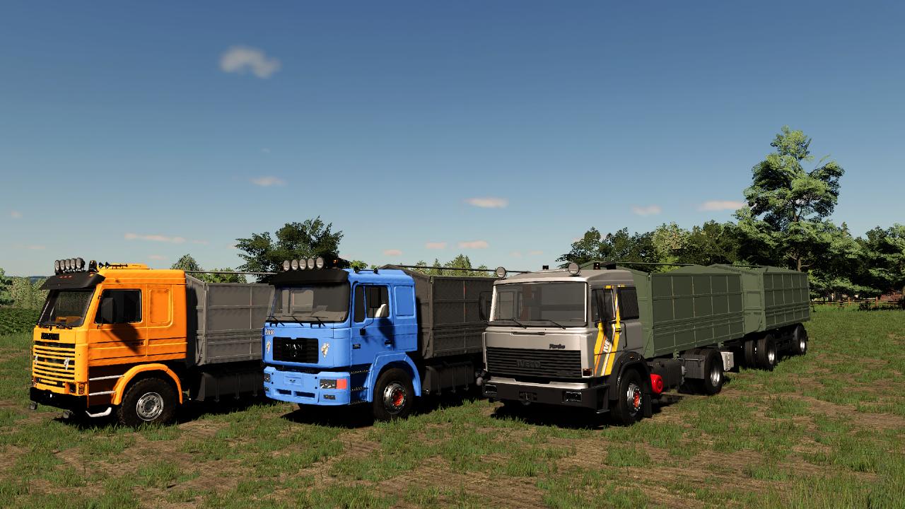 Camion à grains Scania 113H