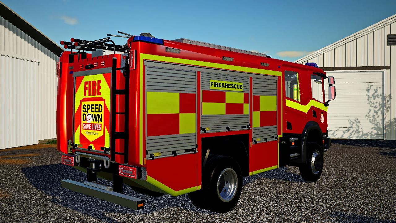 Scania FIRE ENGINE UK
