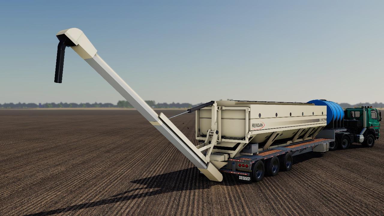 Seed semi-trailer