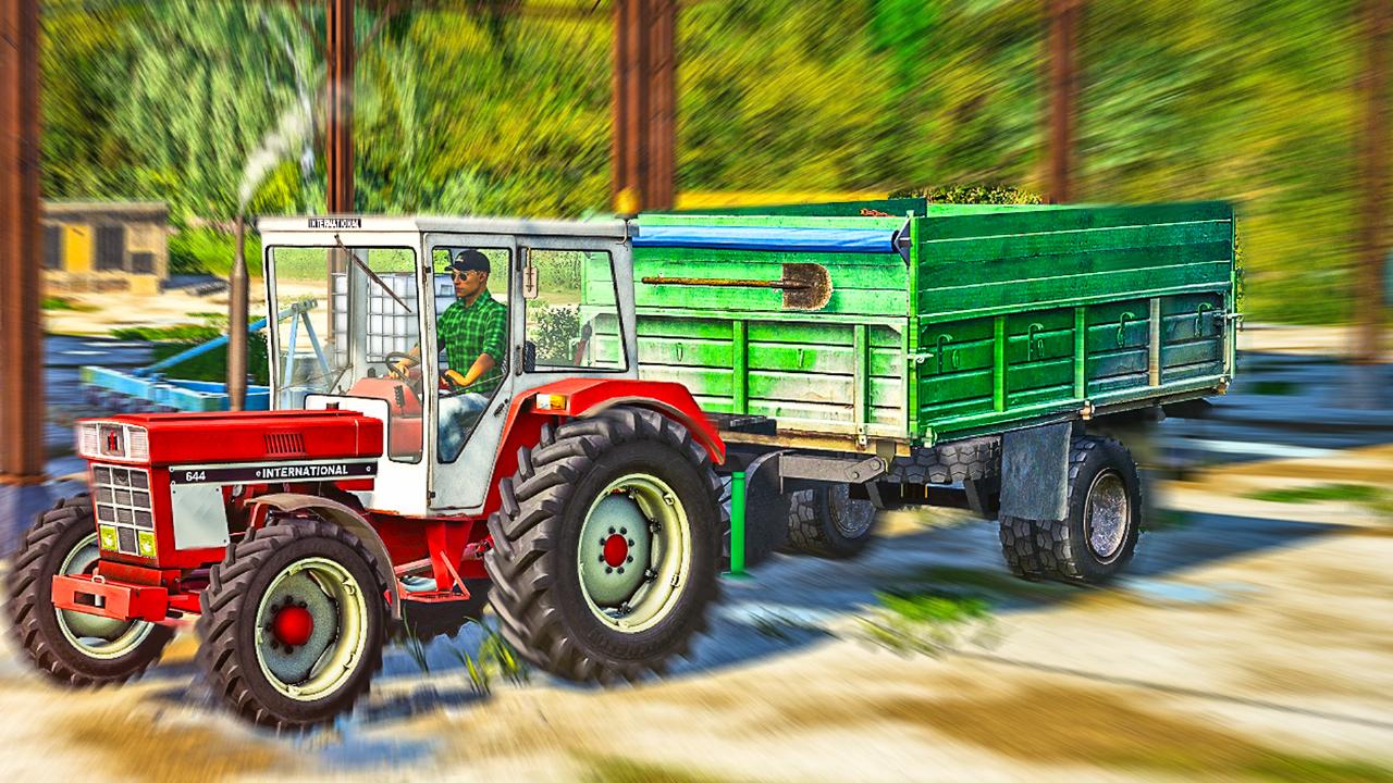 Selbstgemachter GAZ 53 Anhänger