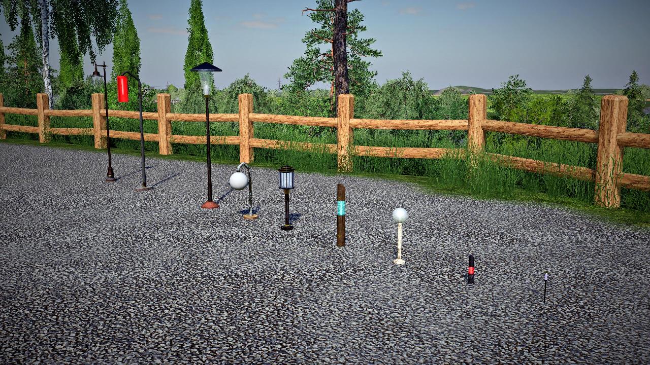 Simple Farm Lamps