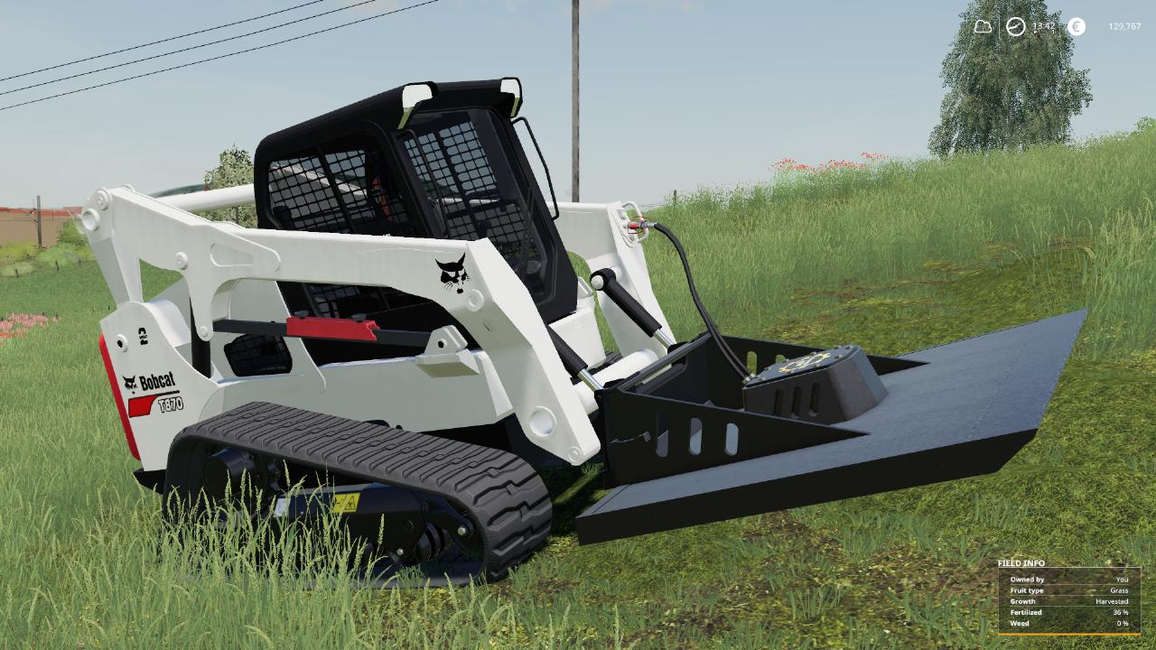 Skid Steer gyro broyeuse