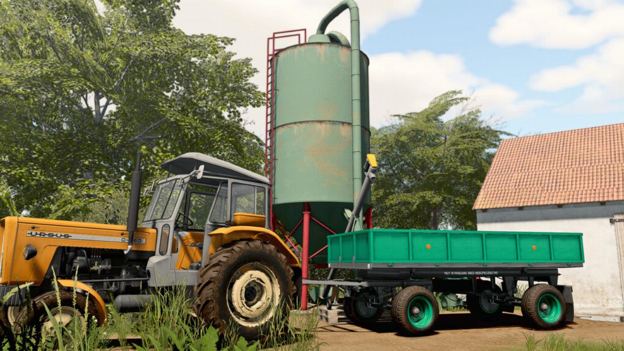 Petit silo à grains