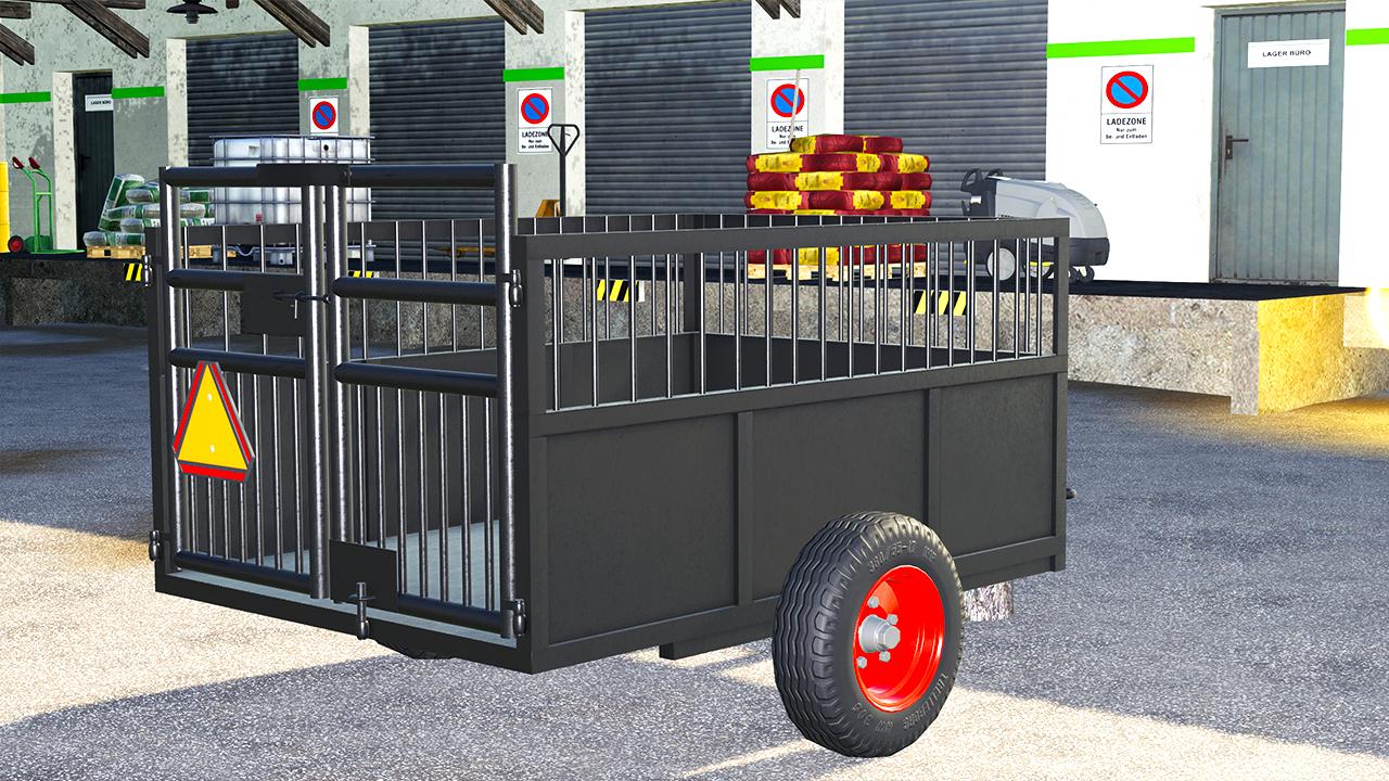 Small livestock trailer