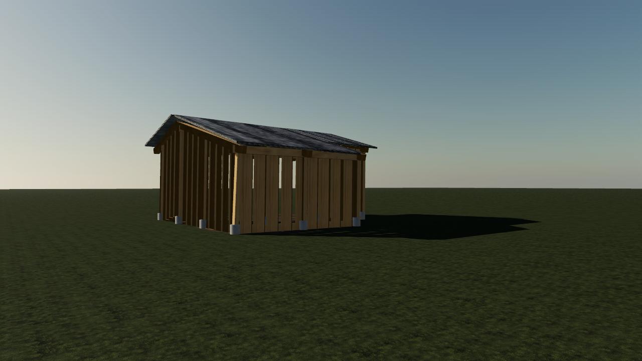 Petit hangar (i3D)