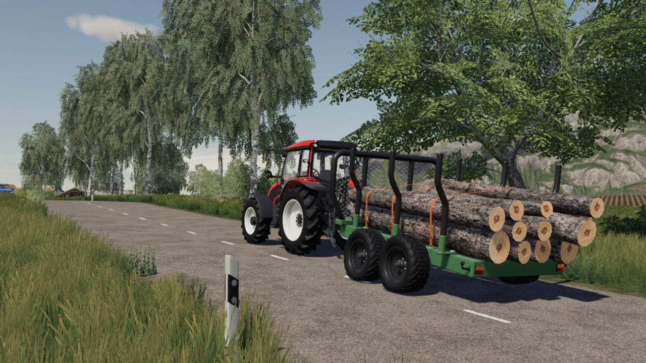 Small Wood Trailer