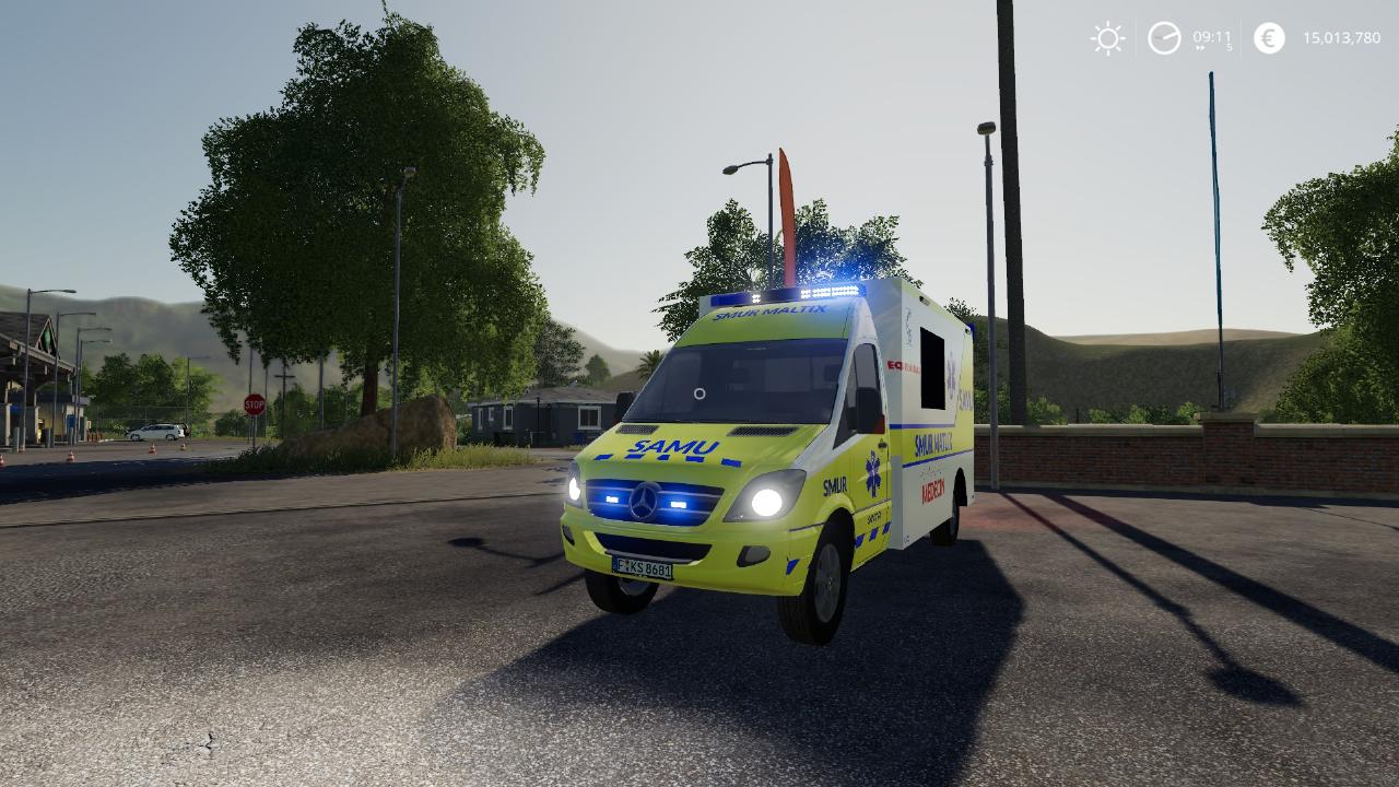 SMUR MATLIX AR 02 Resuscitation Ambulance