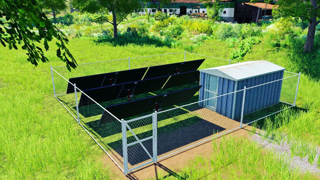 Solar panels park