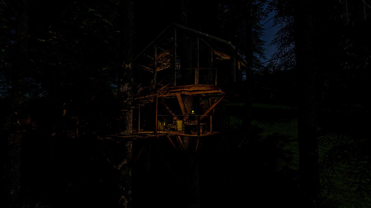 Cabane dans les arbres