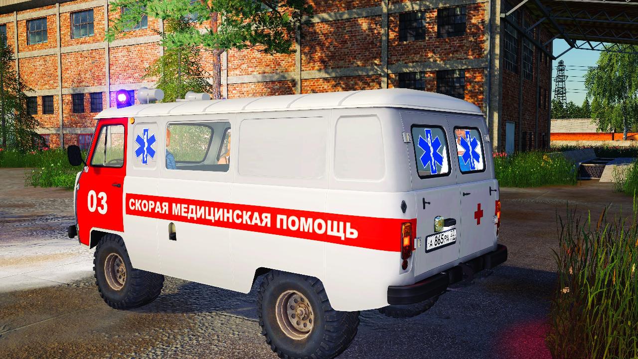 UAZ 3741 Version Ambulance