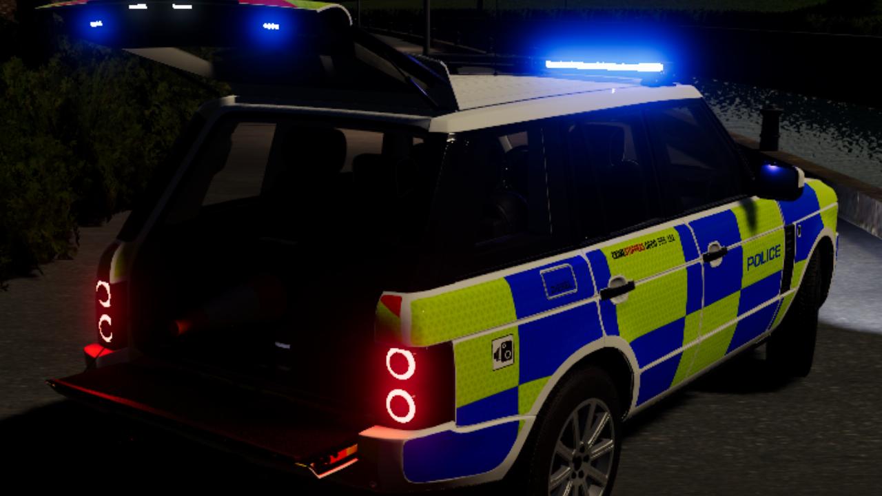 UK Police Range Rover