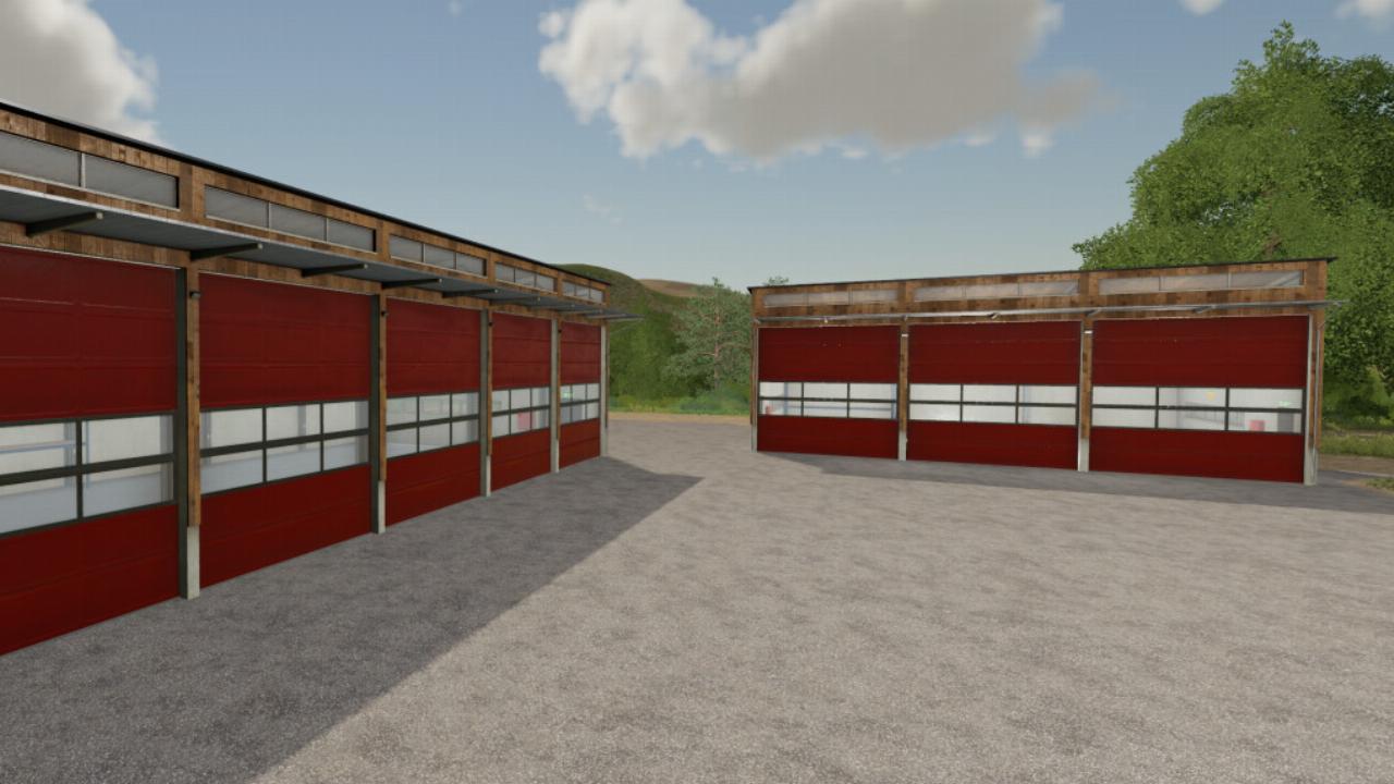 Fahrzeughangar Pack