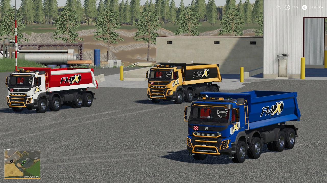 Volvo FMX 8X4 Hardox Tipper FS Miner's Edit