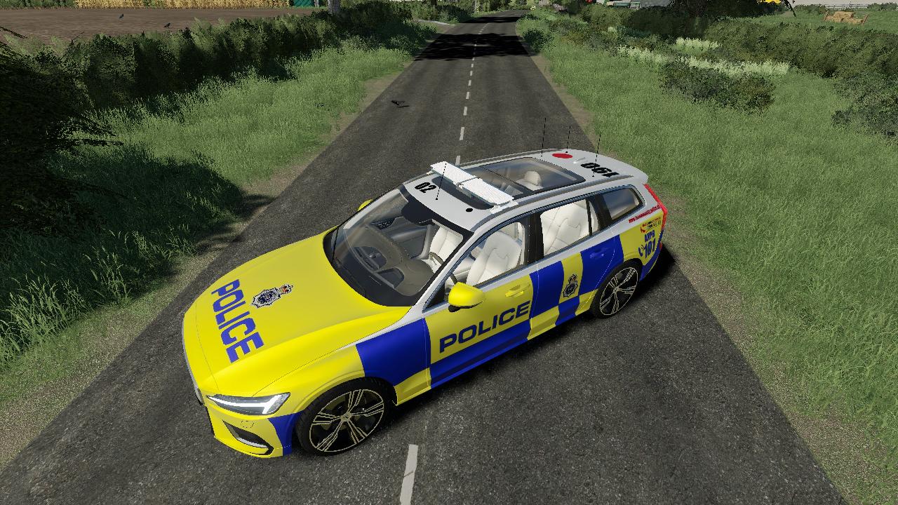 Volvo V60 UK Police Edit