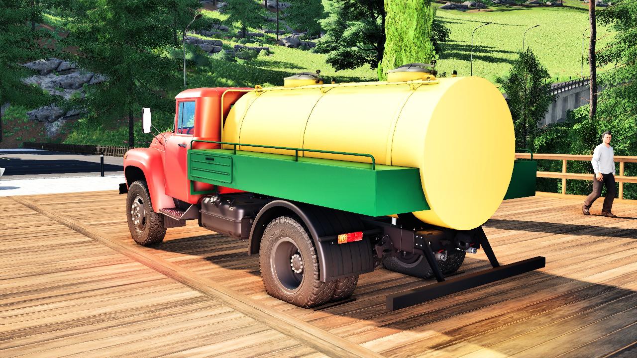 ZIL-130 Milk tank