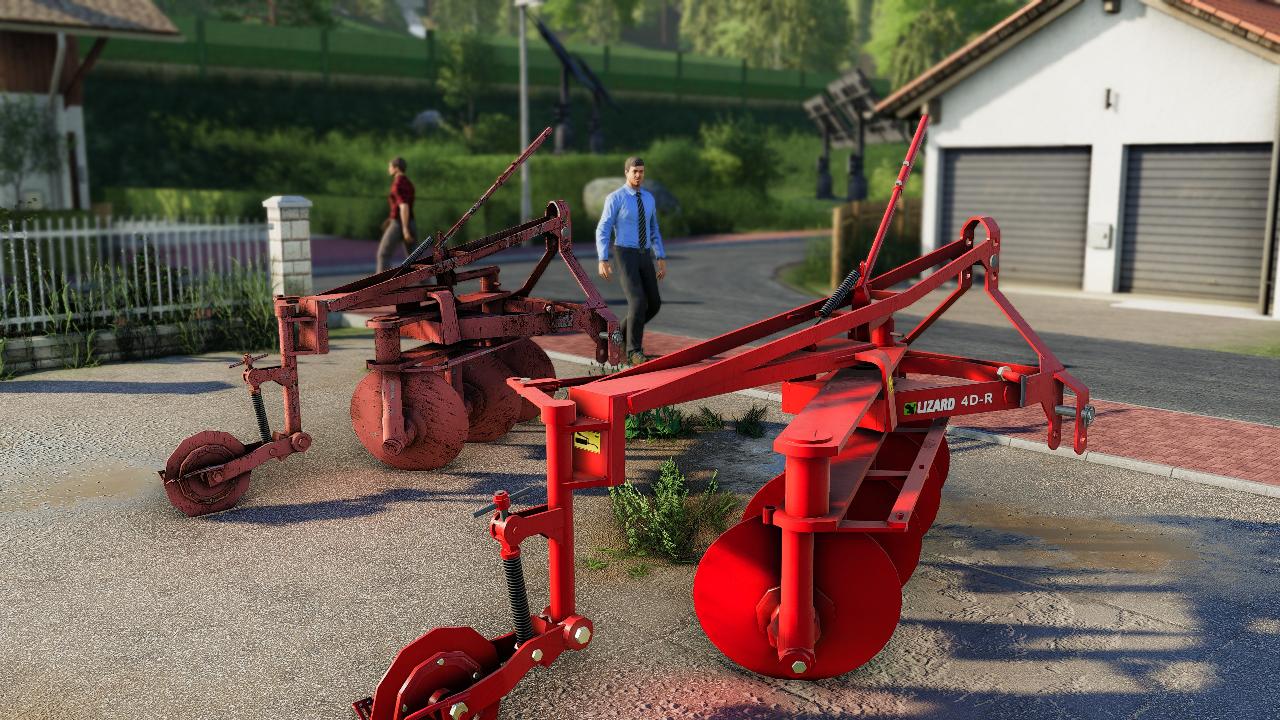 4DR disc plows