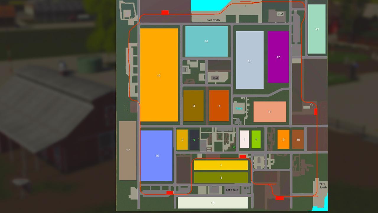 Canadian Farm Map