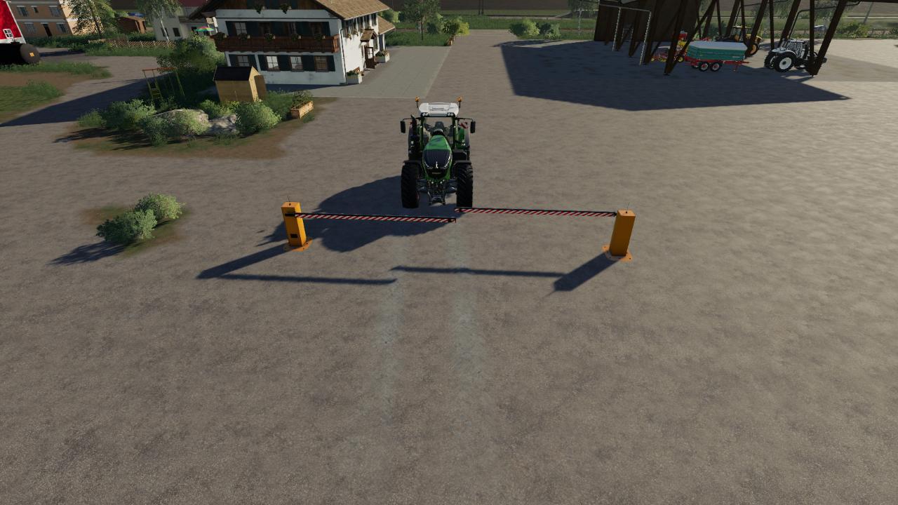 Double placeable barrier