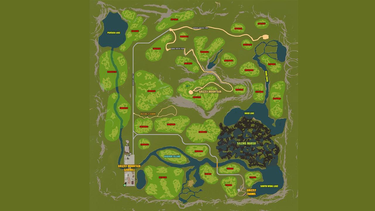 Grizzly Mountain MAP