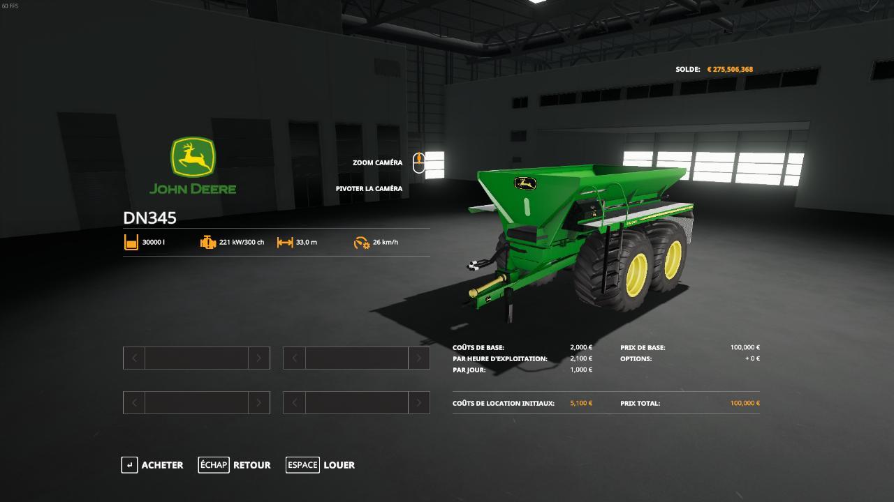 John Deere DN 345