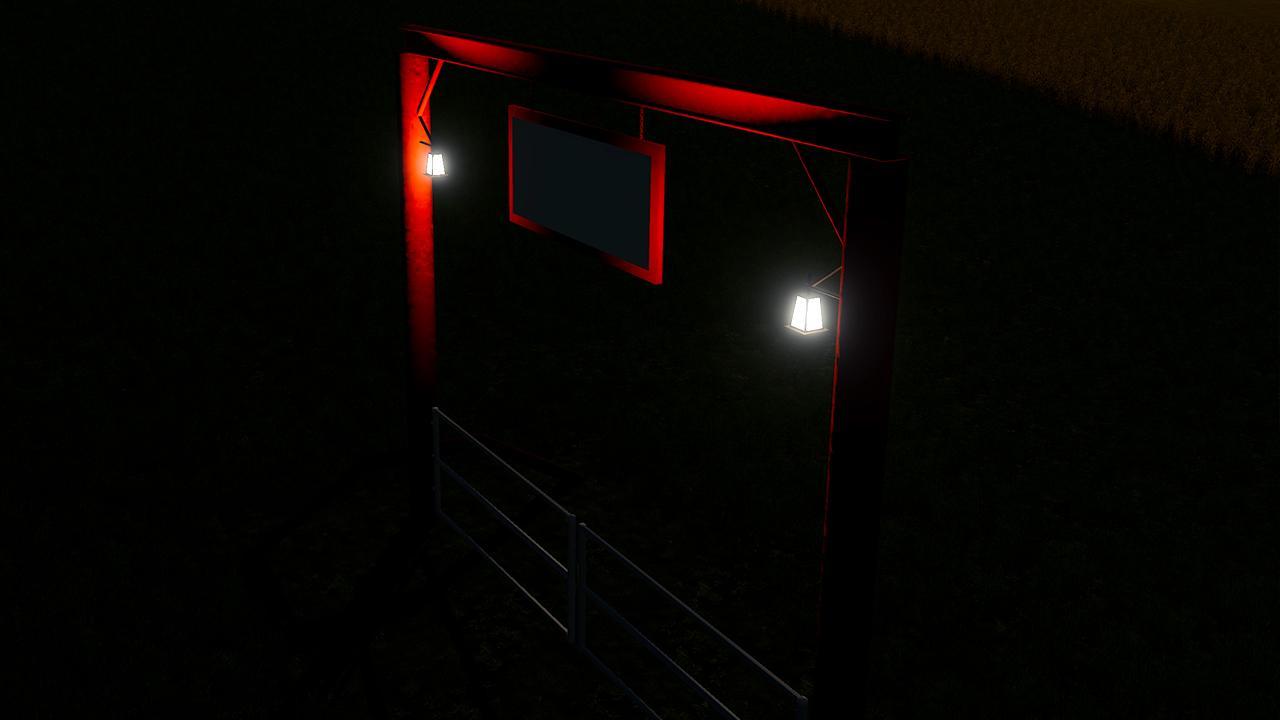 Portail entrée de ferme