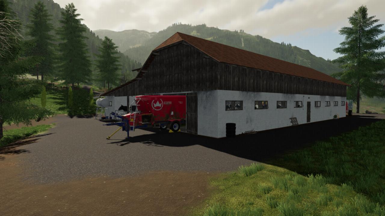 Alpine Cow Barn