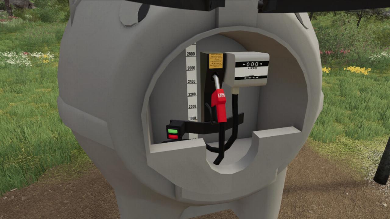 Réservoirs de carburant animaux