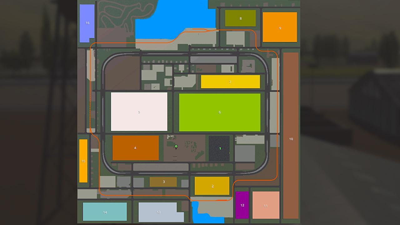 Canadian Farm Map